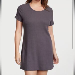 Victoria Secret Thermal‎ Sleepshirt Dark Gray S NWT IN PACKAGING
